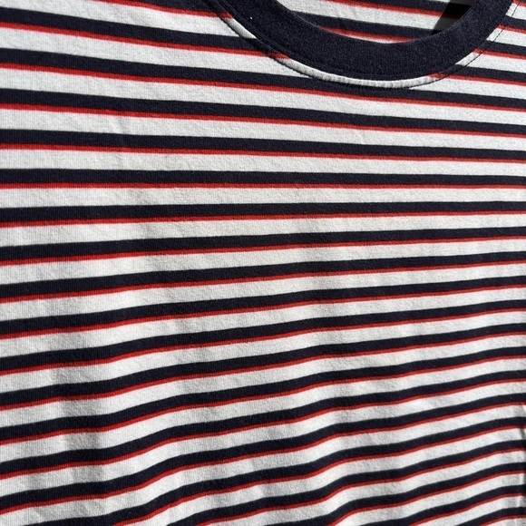 Women's Lululemon T-Shirt Multicolor Striped NO SIZE Casual City Stretch Active - Picture 9 of 10
